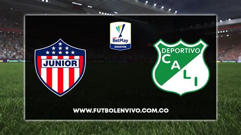 partido cali vs junior en vivo hoy